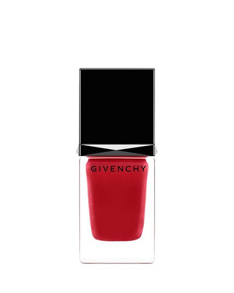 givenchy nail varnish in carmin escarpin|Givenchy Le Vernis Intense Color Satiny Shine Shine Nail .